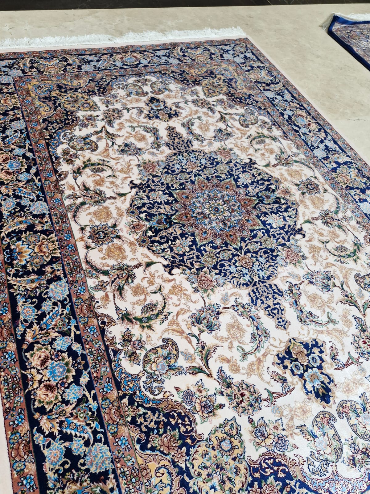 Magnificent Moonshine Medallion Modal Silk