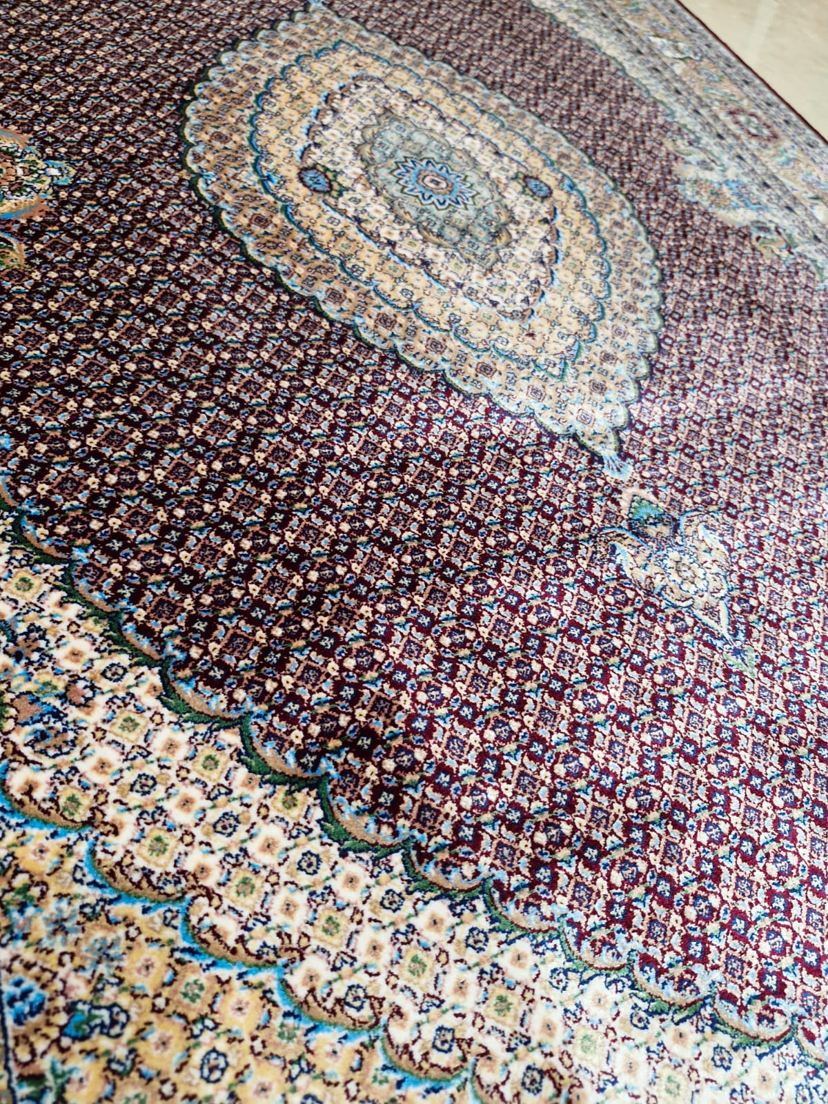 Ruby Lattice Modal Silk