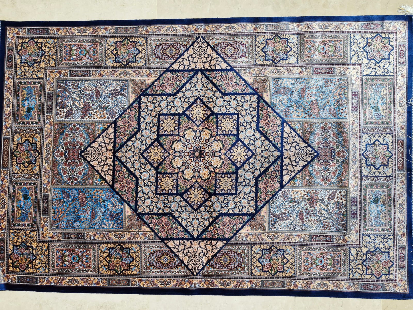 Duskara Geometry Modal Silk