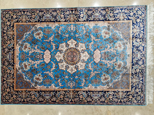 Gulf Ocean Medallion Modal Silk