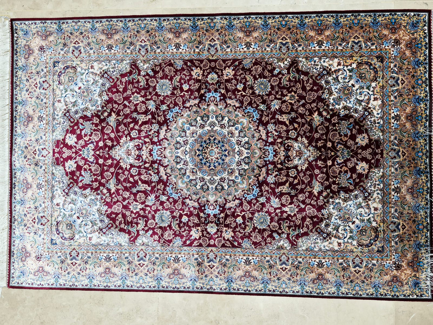 Rosarian Medallion Modal Silk