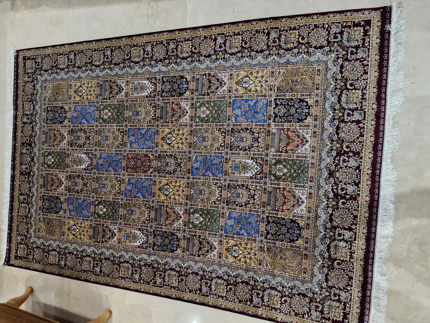 Sapphire Tapestry Modal Silk