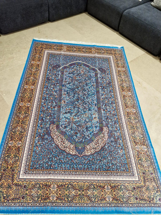 Azure Majesty Modal Silk