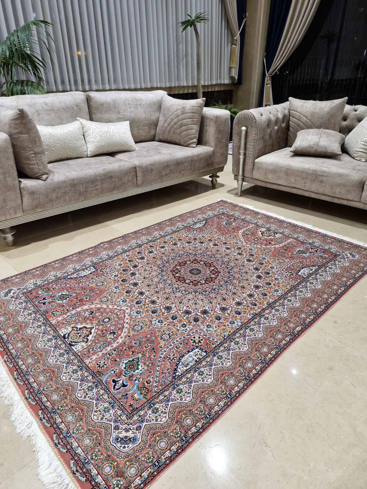 Imperial Medallion Modal Silk