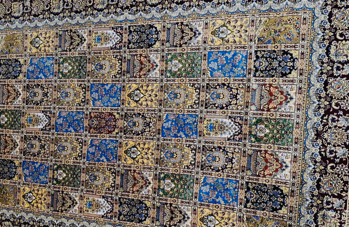 Sapphire Tapestry Modal Silk