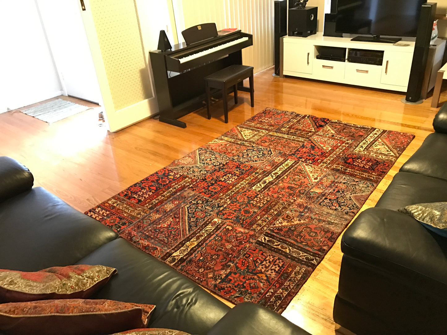 Red Oriental Patchwork