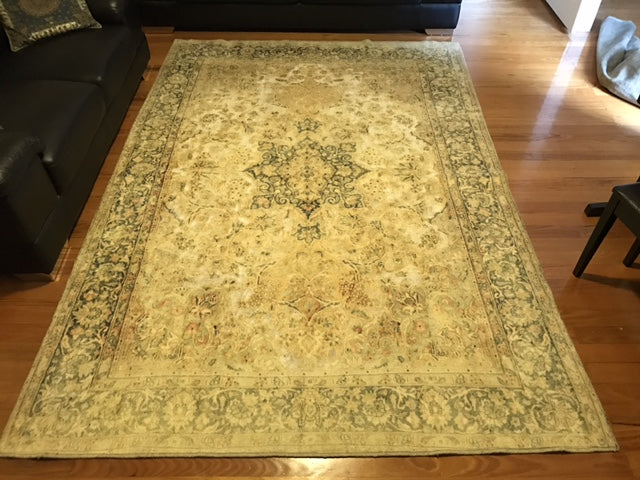 Vintage Overdyed Gold Medallion