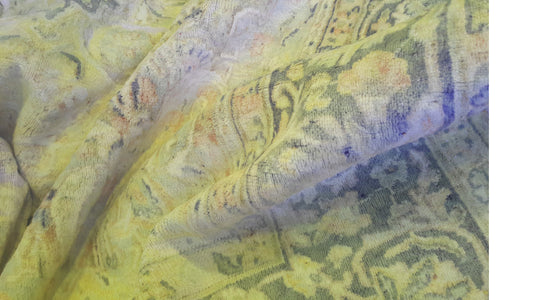 Vintage Overdyed Gold Medallion