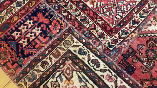 Red Oriental Patchwork